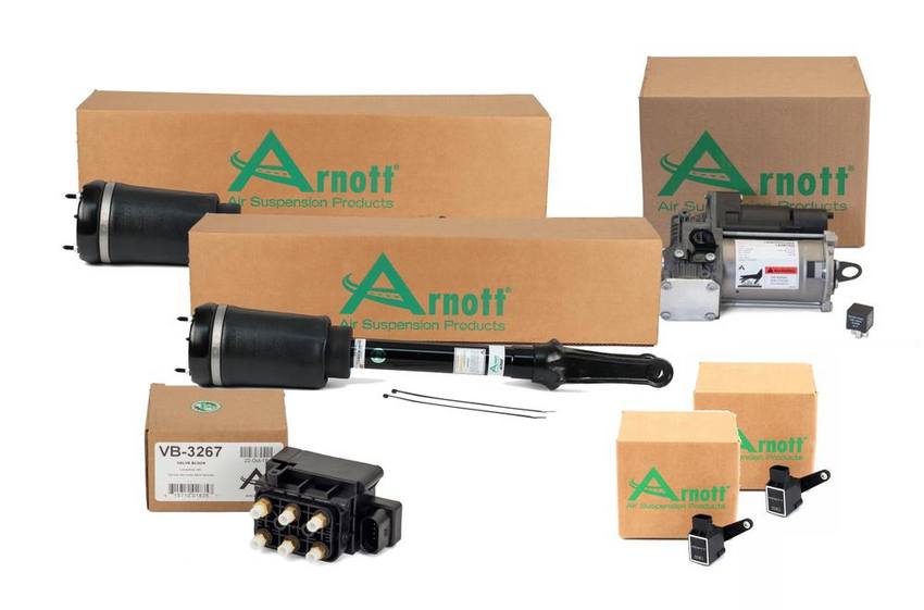 Mercedes Suspension Strut Assembly Kit Front (with Air Suspension and